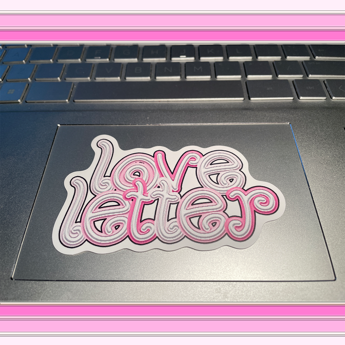 love letter sticker