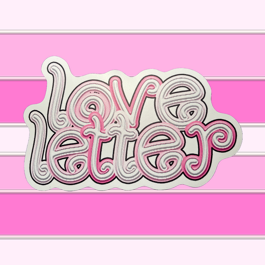love letter sticker